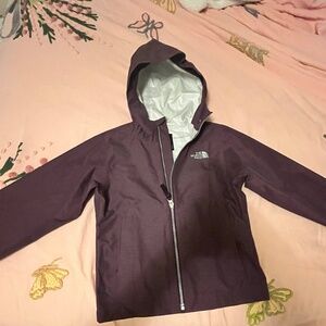 North Face Girls Small Dryvent Rain Jacket